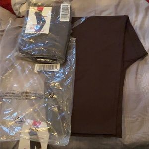 Pants  2 pair stretch fabric for a sleek look